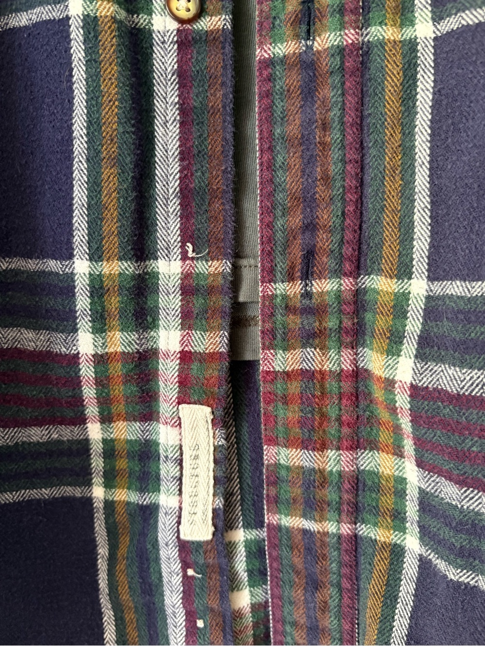 Vintage 90s Grunge Indie Sleeze Oversize Plaid XL - Picture 4 of 7